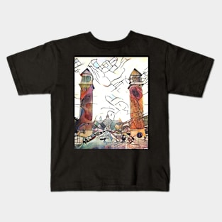 Kandinsky meets Barcelona, motif 5 Kids T-Shirt